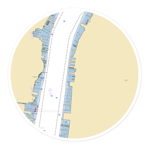 Chelsea Piers Marina (New York, NY) NOAA Chart Sticker