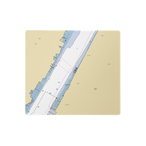 79th Street Boat Basin (New York, NY) NOAA Chart  Gaming Mouse Pad