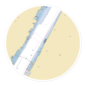 79th Street Boat Basin (New York, NY) NOAA Chart Sticker