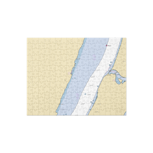 Englewood Boat Basin (Englewood Cliffs, NJ) NOAA Chart Jigsaw Puzzle