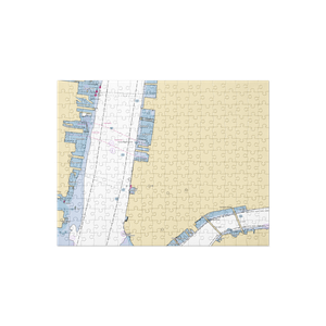 Pier 25 Marina (New York, NY) NOAA Chart Jigsaw Puzzle