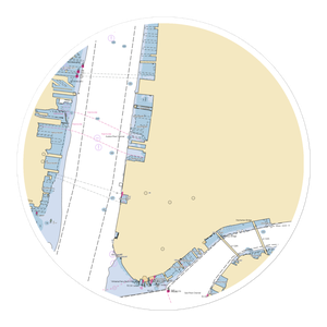 Pier 25 Marina (New York, NY) NOAA Chart Sticker