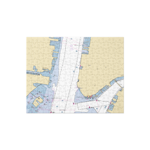 North Cove Marina at Brookfield Place (New York, NY) NOAA Chart Jigsaw Puzzle