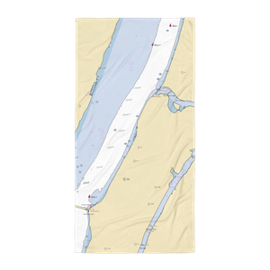 Dyckman Marine (New York, NY) NOAA Chart Towel