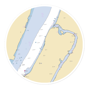 Dyckman Marine (New York, NY) NOAA Chart Sticker