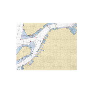 ONE°15 Brooklyn Marina (Brooklyn, NY) NOAA Chart Jigsaw Puzzle