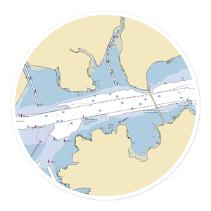 Point Yacht Club (Bronx, NY) NOAA Chart Sticker