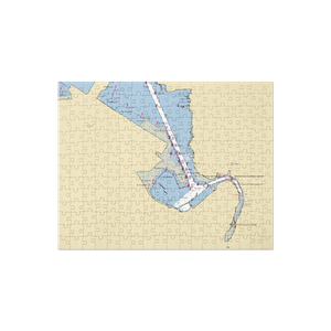 Williamsburgh Yacht Club (College Point, NY) NOAA Chart Jigsaw Puzzle