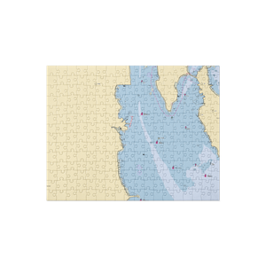 Evers Marina (Bronx, NY) NOAA Chart Jigsaw Puzzle