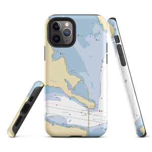 Busters Marine Bronx Marina LLC (Bronx, NY) NOAA Chart  Tough iPhone Case