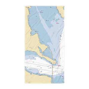 Busters Marine Bronx Marina LLC (Bronx, NY) NOAA Chart Towel