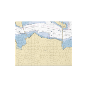 Beechhurst Yacht Club (Whitestone, NY) NOAA Chart Jigsaw Puzzle