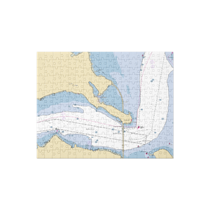 Locust Point Yacht Club (Bronx, NY) NOAA Chart Jigsaw Puzzle