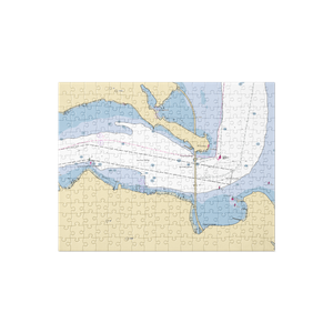 SUNY Maritime (Bayside, NY) NOAA Chart Jigsaw Puzzle