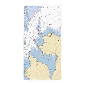 City Island Yacht Sales (Bronx, NY) NOAA Chart Towel