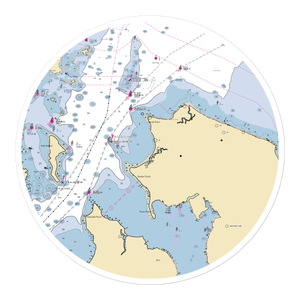 Harbour Pointe Marina (Bronx, NY) NOAA Chart Sticker