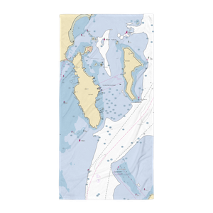 Schofield Marina (Bronx, NY) NOAA Chart Towel