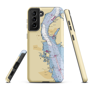 Stony Point Bay Marina (West Haverstraw, NY) NOAA Chart Samsung Phone Case