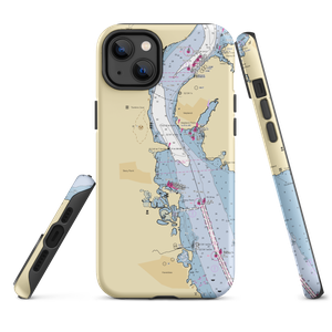 Stony Point Bay Marina (West Haverstraw, NY) NOAA Chart  Tough iPhone Case