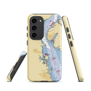 Cannon Ball Yacht Club (Verplanck, NY) NOAA Chart Samsung Phone Case