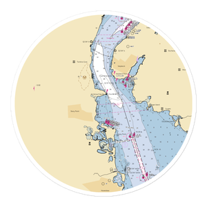 Cannon Ball Yacht Club (Verplanck, NY) NOAA Chart Sticker