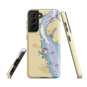 Seaweed Yacht Club (Verplanck, NY) NOAA Chart Samsung Phone Case