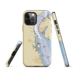 Seaweed Yacht Club (Verplanck, NY) NOAA Chart  Tough iPhone Case