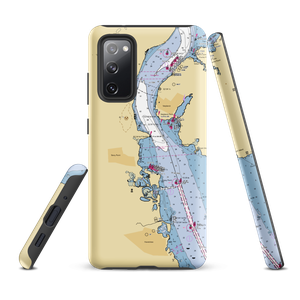 Belle Harbor Landing (West Haverstraw, NY) NOAA Chart Samsung Phone Case