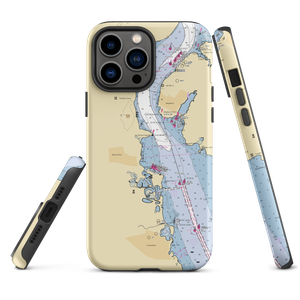 Patsy's Bay Marina (West Haverstraw, NY) NOAA Chart  Tough iPhone Case