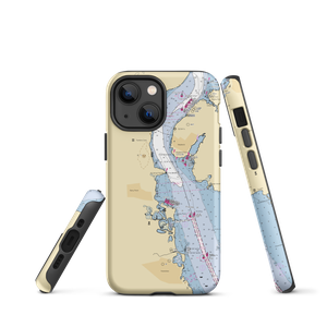 Patsy's Bay Marina (West Haverstraw, NY) NOAA Chart  Tough iPhone Case