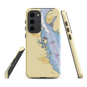 Ba-Mar Basin (West Haverstraw, NY) NOAA Chart Samsung Phone Case