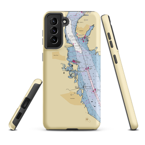 Ba-Mar Basin (West Haverstraw, NY) NOAA Chart Samsung Phone Case