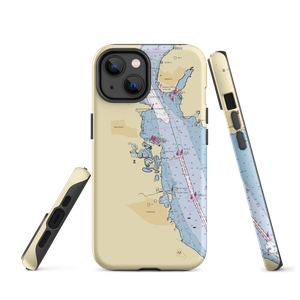 Ba-Mar Basin (West Haverstraw, NY) NOAA Chart  Tough iPhone Case