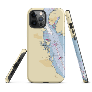 Ba-Mar Basin (West Haverstraw, NY) NOAA Chart  Tough iPhone Case