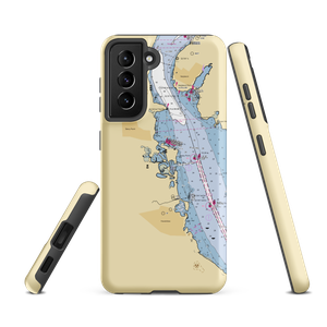 Minisceongo Yacht Club (West Haverstraw, NY) NOAA Chart Samsung Phone Case