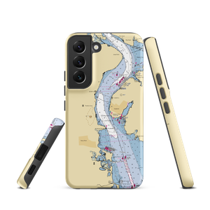 King Marine (Verplanck, NY) NOAA Chart Samsung Phone Case