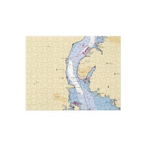 King Marine (Verplanck, NY) NOAA Chart Jigsaw Puzzle