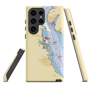 Panco Petroleum Stony Point Terminal (West Haverstraw, NY) NOAA Chart Samsung Phone Case