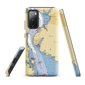 Viking Boat Yard (Verplanck, NY) NOAA Chart Samsung Phone Case