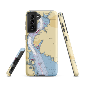 Viking Boat Yard (Verplanck, NY) NOAA Chart Samsung Phone Case