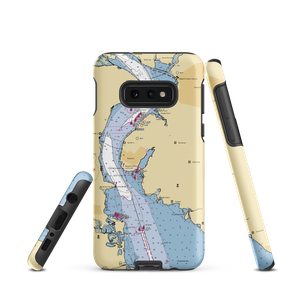 Hudson Valley Marine (Verplanck, NY) NOAA Chart Samsung Phone Case