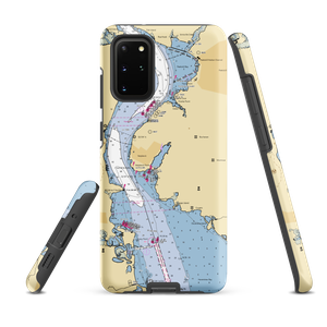 Hudson Valley Marine (Verplanck, NY) NOAA Chart Samsung Phone Case