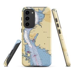 Cortlandt Yacht Club (Verplanck, NY) NOAA Chart Samsung Phone Case