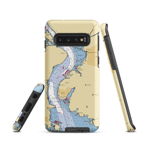 Charles Point Marina (Buchanan, NY) NOAA Chart Samsung Phone Case