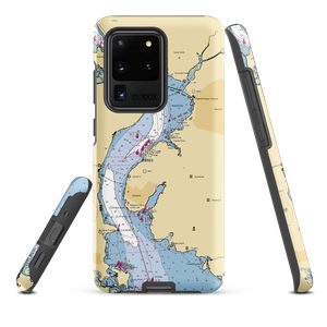 Charles Point Marina (Buchanan, NY) NOAA Chart Samsung Phone Case