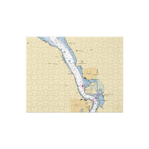 Cold Spring Boat Club (Garrison, NY) NOAA Chart Jigsaw Puzzle