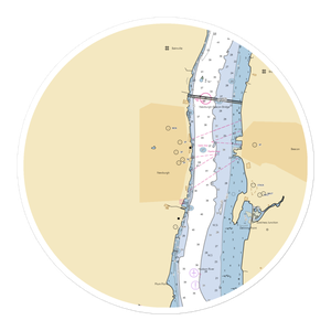 Gull Harbor Marina (Vails Gate, NY) NOAA Chart Sticker