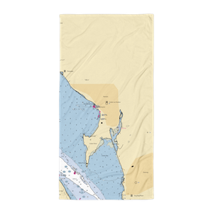 Croton Yacht Club (Croton On Hudson, NY) NOAA Chart Towel