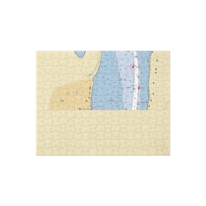 Julius Peterson Boat Yard (Nyack, NY) NOAA Chart Jigsaw Puzzle