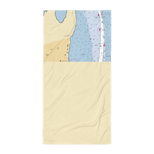 Nyack Municipal Marina (Nyack, NY) NOAA Chart Towel